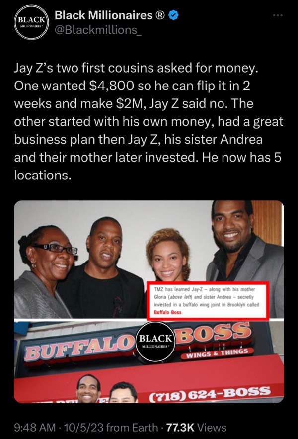 Jay Z catches backlash for refusing to loan cousin $4800