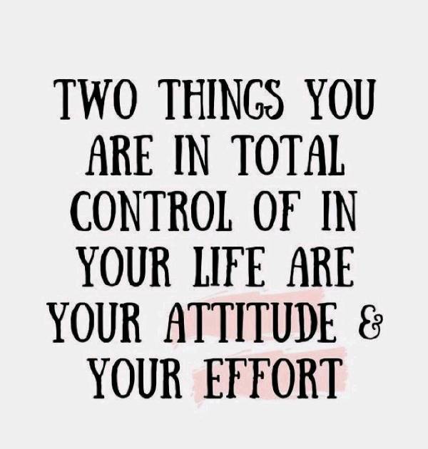 Attitude and Effort