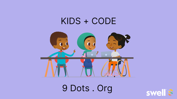 KIDS CAN CODE | 9 Dot Program is an Epic Example.  Are you ready to enroll your kids?  Welcome Alexis Cabrera!