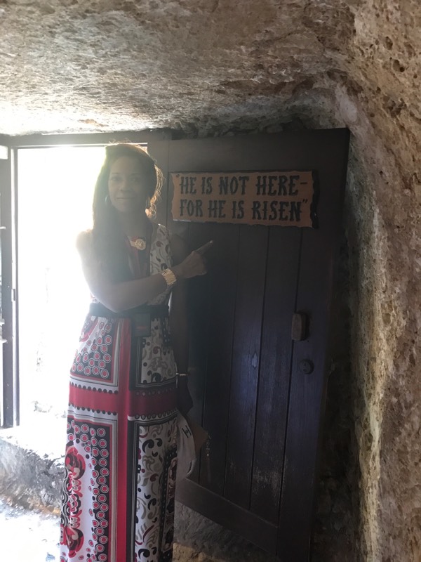 In Israel the tomb of Jesus - its empty 🌺