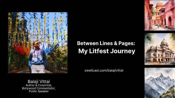 Between lines and pages - My Litfest journey