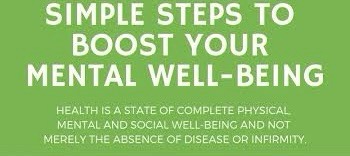 Small steps to improve your mental health