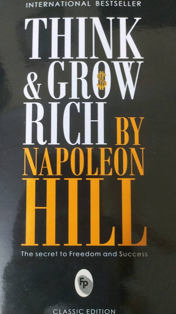 Book note: Think and grow rich