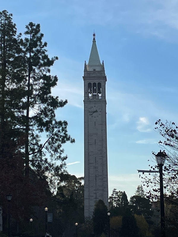 Quiet Berkeley Campus Reflections