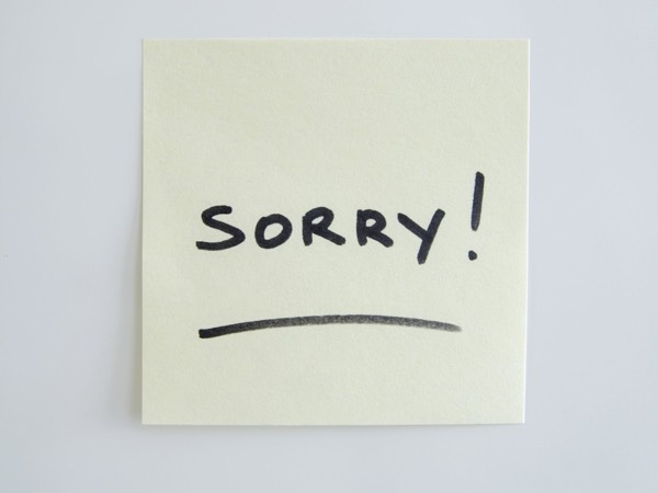 Question of the Day: When is there last time you gave someone a sincere apology?