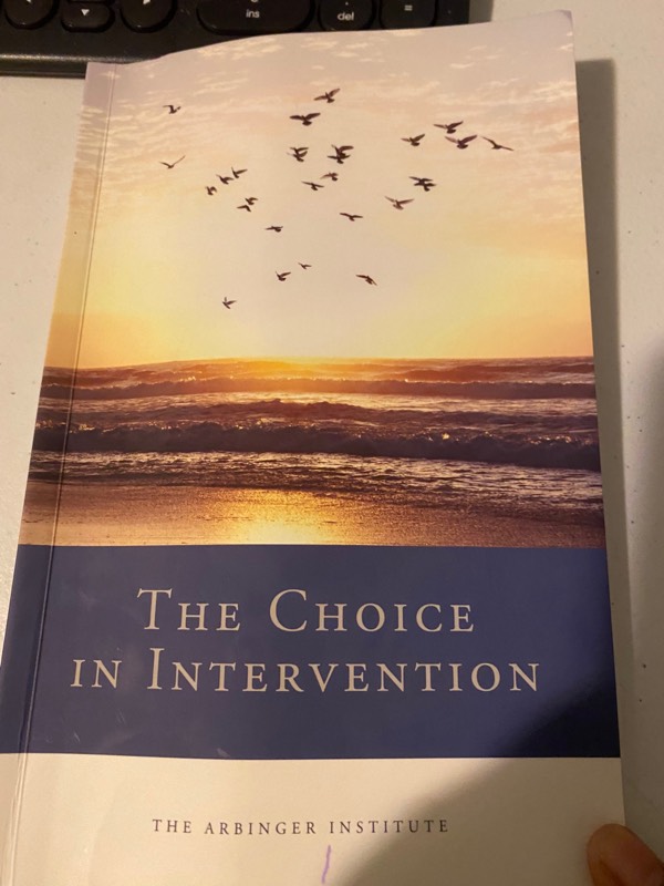 #AmReading The Choice In Intervention