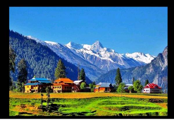 Kashmir  known  as "paradise on earth 🌍 "