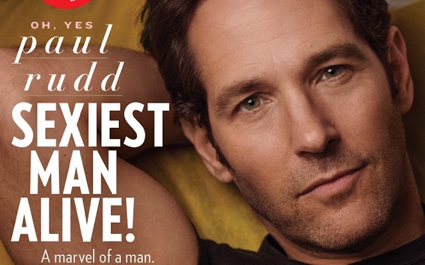 Paul Rudd is the Sexiest Man Alive. Do You Care?