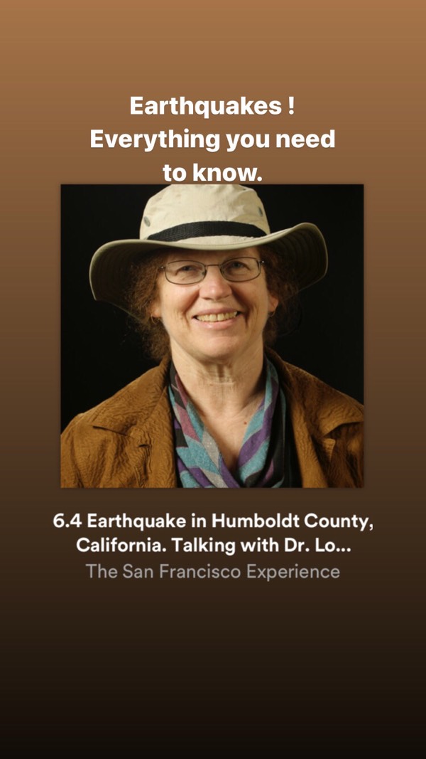 6.4 Earthquake last Tuesday in Humboldt County.
