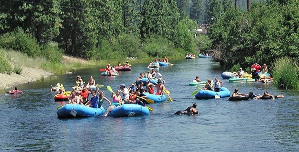 Floating the Truckee River