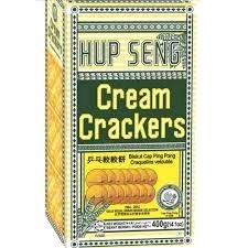 Cream cracker biscuit