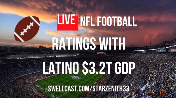 FASCINATING NFL RATINGS IN UNIVISION HISPANIC CHANNEL!