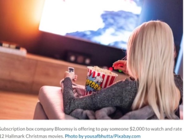 Watch holiday movies get paid