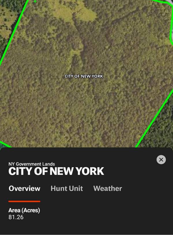 On Hunt X: Property Boundary Lines/Hunting Land Locator