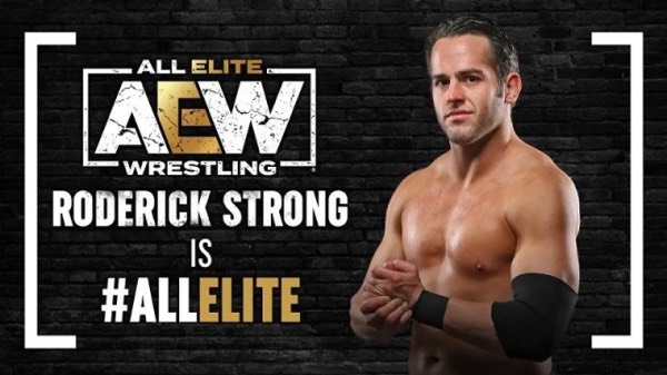 Roderick Strong makes his debut in AEW!