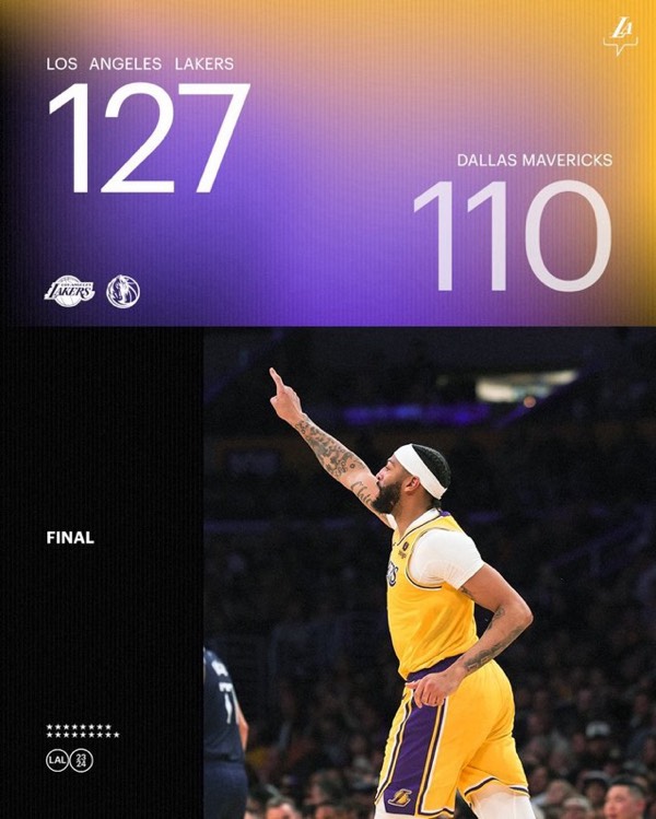 Lakers Big Win VS Mavs