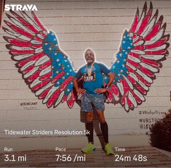 @RunCoachRay | A first of the year tradition