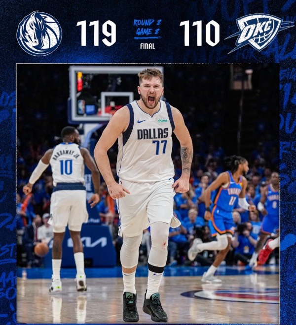 #NBA | The word "maverick" has multiple meanings, including an independent thinker who goes against the crowd… hmmmm Kyrie & Doncic defy hecklers. 1-1