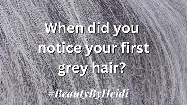 #AskSwell When did you start getting grey hair?