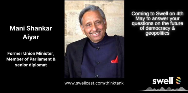 Ask Mani Shankar Aiyar a question, former MP and diplomat | #AskAnExpert