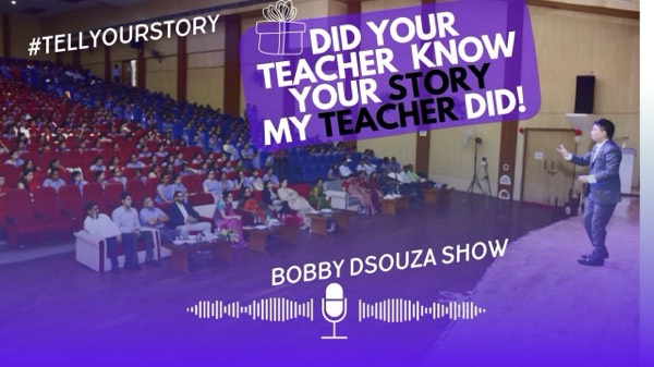 #TellYourStory Live Keynote My Teachers Story