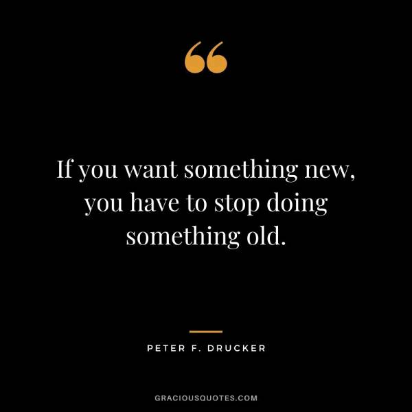 Do you want to start something new?