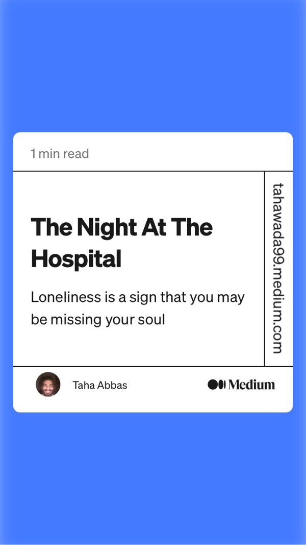 The Night At The Hospital