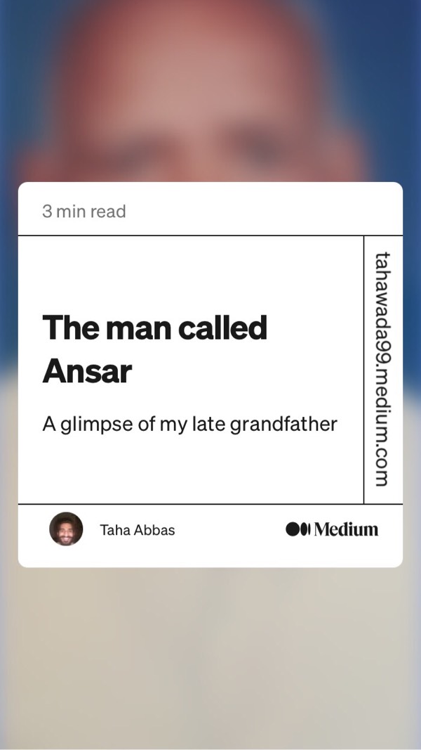 The Man Called Ansar