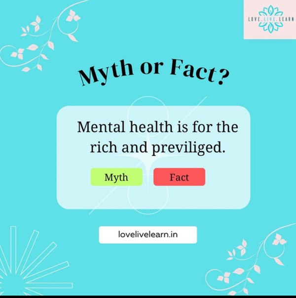 Are mental health concerns only for the rich? Busting Mental Health Myths - Part 4