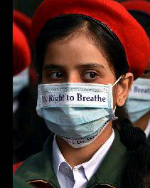 Pollution in delhi