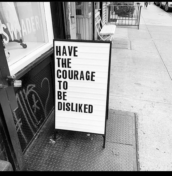 Late night NYC - ponderance: Do you have the courage to be disliked? Inspired by Jupiter B
