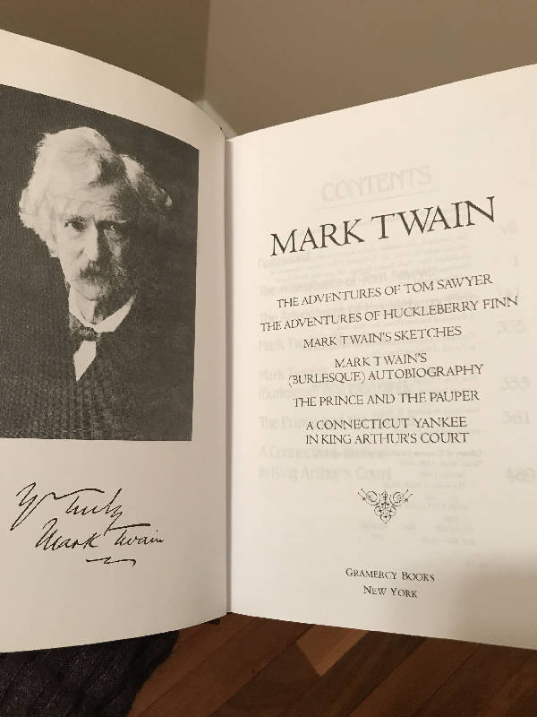 Cover of Mark Twain Selected Works