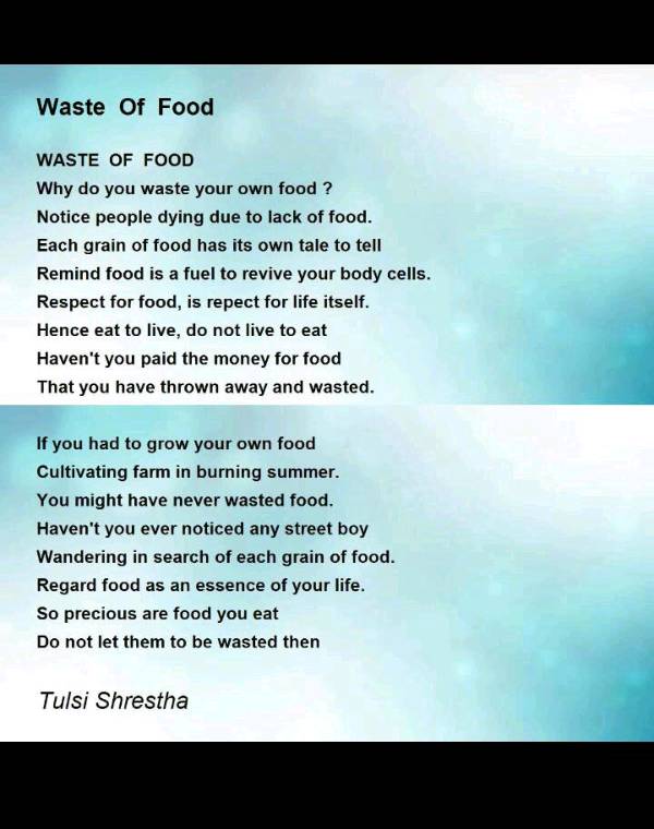 Save food