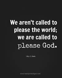 Are We Called to Please God? How does that look in everyday life? How do we know we pleasing God? Are we God’s pleasure and ARE pleasing to God?