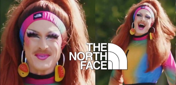 The North Face jumps the shark with Pride ad featuring ‘real life homosexual’ drag queen