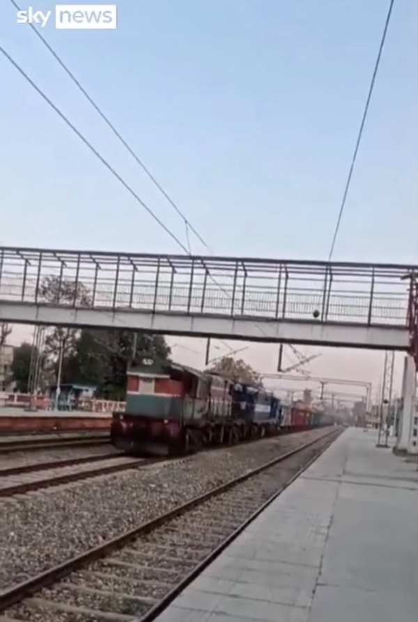 Runaway Train in India ##1357