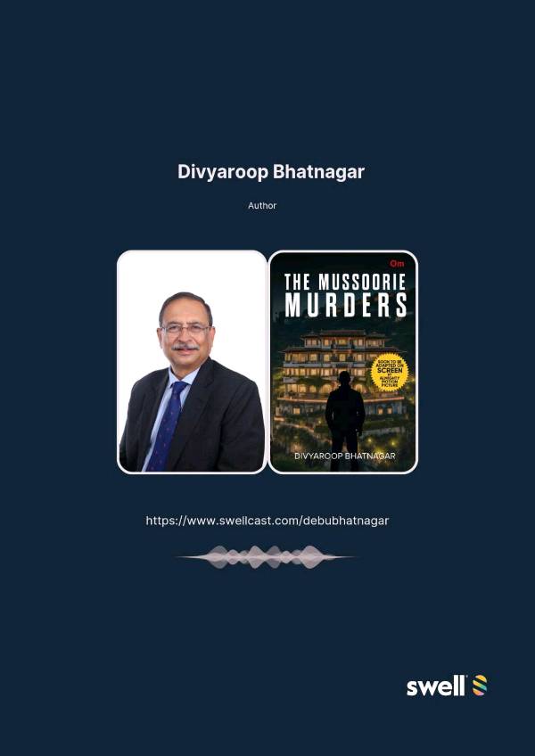 #TalkTo Divyaroop Bhatnagar Author Of The Mussoorie Murders