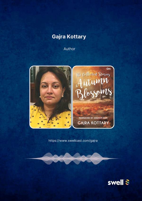 #TalkTo Gajra Kottary Author Of Autumn Blossoms