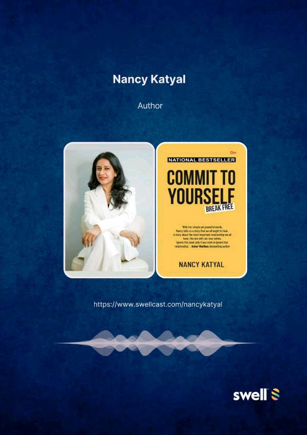 #TalkTo Author Nancy Katyal Of Commit To Yourself