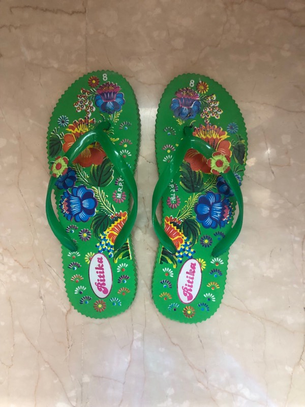 Laxmi’s choice - priceless flip flops