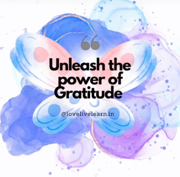 Gratitude - A way of life. Join the online course Now! Transform your life!