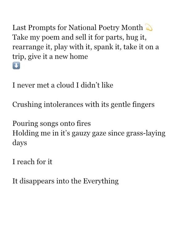 Will You Go To The Prom(pts) With Me? #poetrymonth
