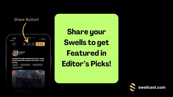 Share your Swells to get Featured in Editor's Picks