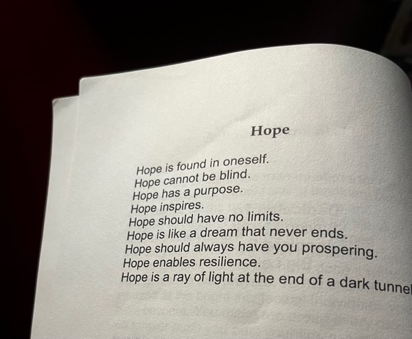 "Hope" By:Chey