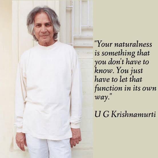 Learning to stand up on your feet ~ Tribute to U.G Krishnamurti