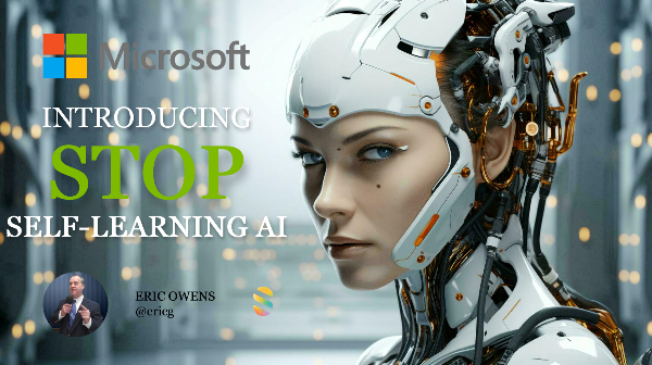 Microsoft STOP Self Learning AI