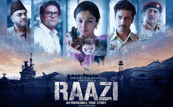 RAAZI - A true story of an Indian Kashmiri Spy