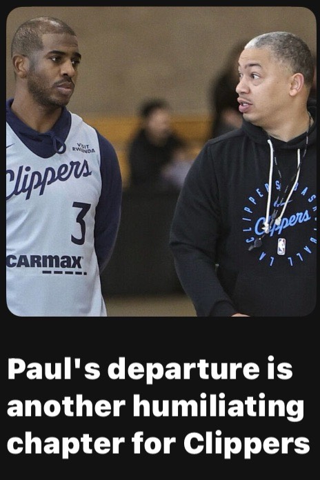 @Guruball1 | The. Clippers organization did Chris Paul dirty. @Guruball1 | The. Clippers organization did Chris Paul dirty.