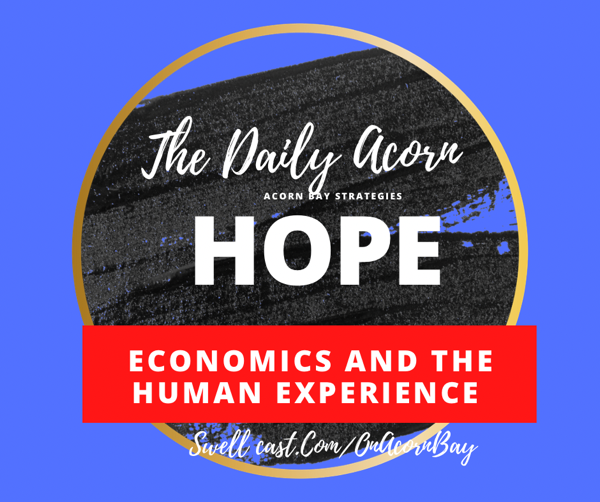 #SwellPrompt Hope - The Great Divide: Exploring the Chasm Between Rich Hope and Poor Hope in Economics and the Human Experience. #TheDailyAcorn