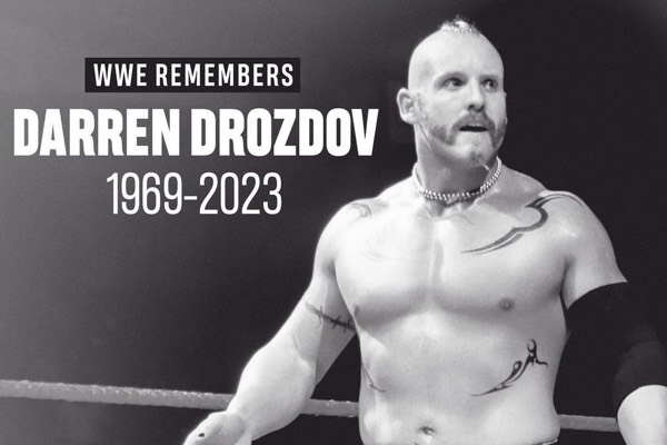 WWE wrestler Droz passes away at the age of 54.